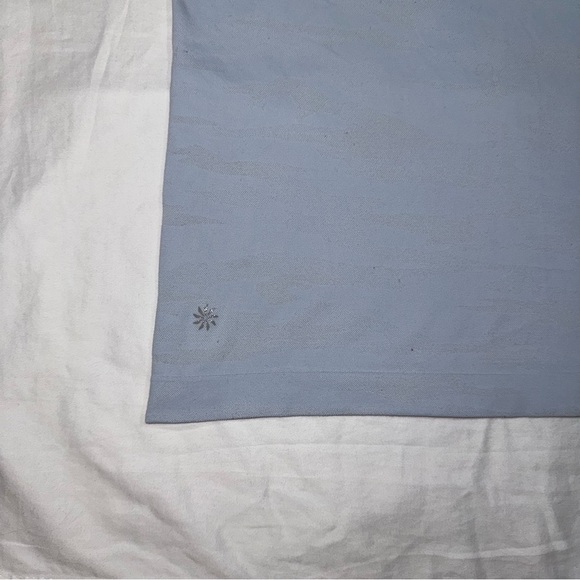 Athleta Camo Power Up Seamless Tee Light blue Size Small - Picture 6 of 7